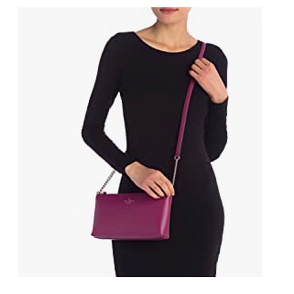 kate spade New York Declan Sawyer Street Raspberry Crossbody NWOT - Picture 2 of 9